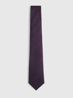 Alvaro Moreno Corbatas|Corbatas|CORBATA JACQUARD MF Burdeos