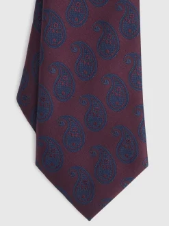 Alvaro Moreno Corbatas|Corbatas|CORBATA JACQUARD MF Burdeos