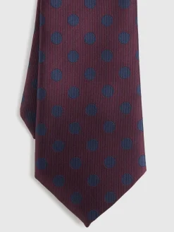 Alvaro Moreno Corbatas|Corbatas|CORBATA JACQUARD MF Burdeos