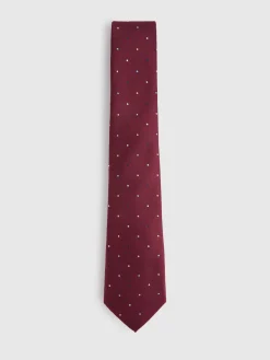 Alvaro Moreno Corbatas|Corbatas|CORBATA JACQUARD MF Burdeos