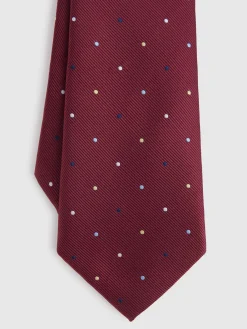 Alvaro Moreno Corbatas|Corbatas|CORBATA JACQUARD MF Burdeos