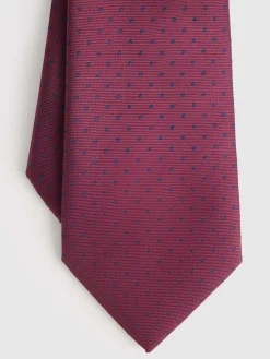 Alvaro Moreno Corbatas|Corbatas|CORBATA JACQUARD MF Burdeos