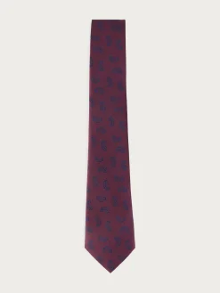 Alvaro Moreno Corbatas|Corbatas|CORBATA JACQUARD MF Burdeos