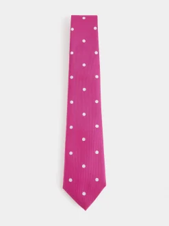 Alvaro Moreno Corbatas|Corbatas|CORBATA JACQUARD MF Fucsia