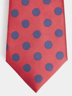 Alvaro Moreno Corbatas|Corbatas|CORBATA JACQUARD MF Rojo