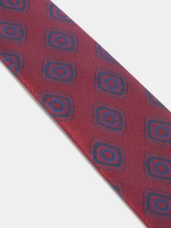 Alvaro Moreno Corbatas|Corbatas|CORBATA JACQUARD MF Rojo