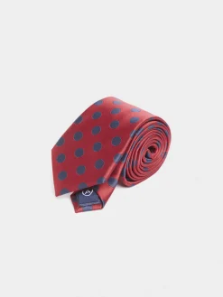 Alvaro Moreno Corbatas|Corbatas|CORBATA JACQUARD MF Rojo