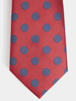 Alvaro Moreno Corbatas|Corbatas|CORBATA JACQUARD MF Rojo