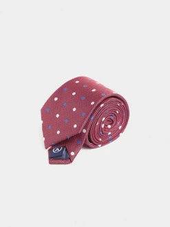 Alvaro Moreno Corbatas|Corbatas|CORBATA JACQUARD MF Rojo