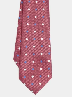 Alvaro Moreno Corbatas|Corbatas|CORBATA JACQUARD MF Rojo