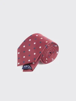 Alvaro Moreno Corbatas|Corbatas|CORBATA JACQUARD MF Rojo