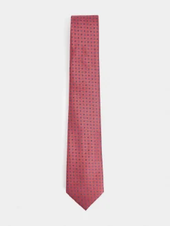 Alvaro Moreno Corbatas|Corbatas|CORBATA JACQUARD MF Rojo