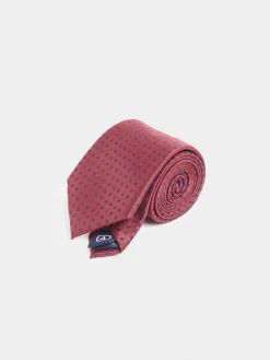 Alvaro Moreno Corbatas|Corbatas|CORBATA JACQUARD MF Rojo