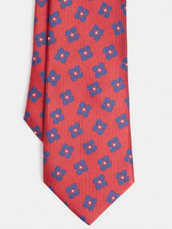 Alvaro Moreno Corbatas|Corbatas|CORBATA JACQUARD MF Rojo