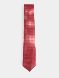 Alvaro Moreno Corbatas|Corbatas|CORBATA JACQUARD MF Rojo