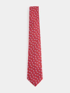 Alvaro Moreno Corbatas|Corbatas|CORBATA JACQUARD MF Rojo