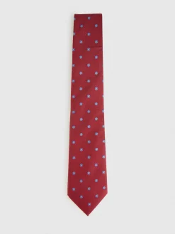 Alvaro Moreno Corbatas|Corbatas|CORBATA JACQUARD MF Rojo