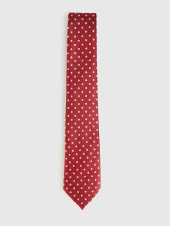 Alvaro Moreno Corbatas|Corbatas|CORBATA JACQUARD MF Rojo