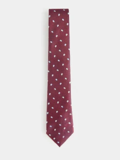 Alvaro Moreno Corbatas|Corbatas|CORBATA JACQUARD MF Rojo
