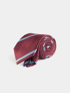 Alvaro Moreno Corbatas|Corbatas|CORBATA JACQUARD MF Rojo