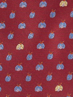 Alvaro Moreno Corbatas|Corbatas|CORBATA JACQUARD MF Rojo