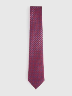 Alvaro Moreno Corbatas|Corbatas|CORBATA JACQUARD MF Rojo