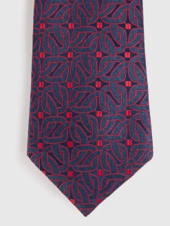 Alvaro Moreno Corbatas|Corbatas|CORBATA JACQUARD MF Rojo