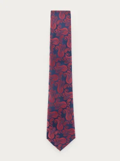 Alvaro Moreno Corbatas|Corbatas|CORBATA JACQUARD MF Rojo