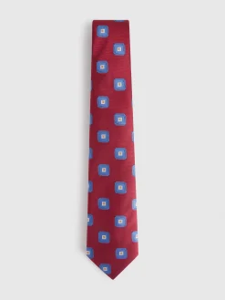 Alvaro Moreno Corbatas|Corbatas|CORBATA JACQUARD MF Rojo