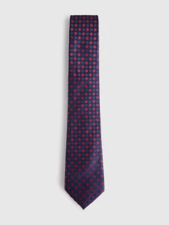 Alvaro Moreno Corbatas|Corbatas|CORBATA JACQUARD MF Rojo