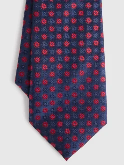 Alvaro Moreno Corbatas|Corbatas|CORBATA JACQUARD MF Rojo