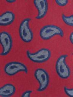 Alvaro Moreno Corbatas|Corbatas|CORBATA JACQUARD MF Rojo