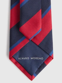Alvaro Moreno Corbatas|Corbatas|CORBATA JACQUARD MF Rojo