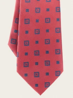 Alvaro Moreno Corbatas|Corbatas|CORBATA JACQUARD MF Rojo