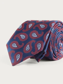 Alvaro Moreno Corbatas|Corbatas|CORBATA JACQUARD MF Rojo