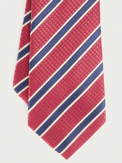 Alvaro Moreno Corbatas|Corbatas|CORBATA JACQUARD MF Rojo