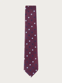 Alvaro Moreno Corbatas|Corbatas|CORBATA JACQUARD MF Rojo