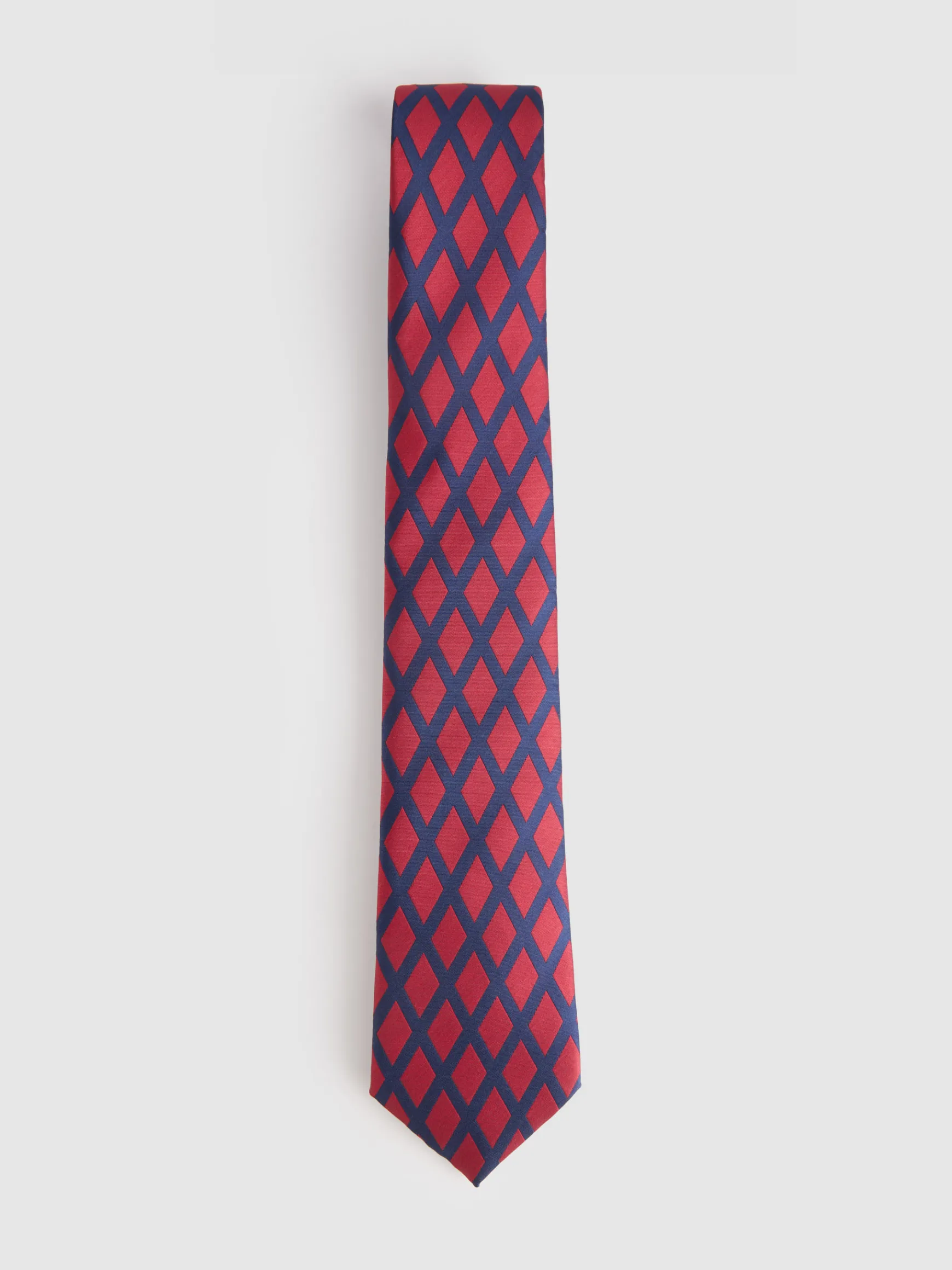 Alvaro Moreno Corbatas|Corbatas|CORBATA JACQUARD MF Rojo