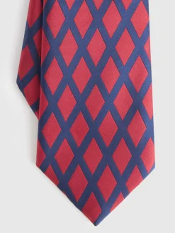 Alvaro Moreno Corbatas|Corbatas|CORBATA JACQUARD MF Rojo