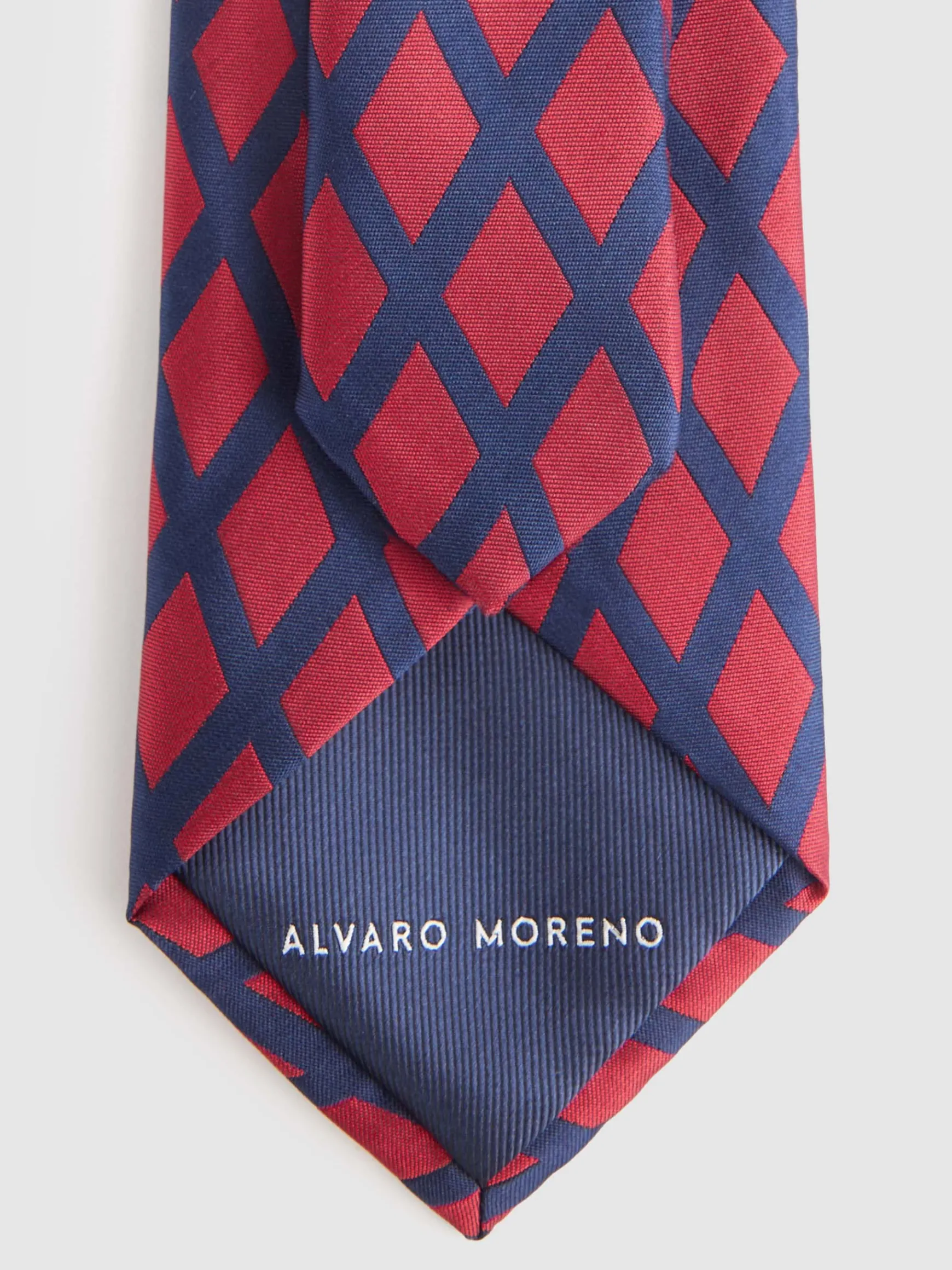 Alvaro Moreno Corbatas|Corbatas|CORBATA JACQUARD MF Rojo