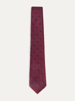 Alvaro Moreno Corbatas|Corbatas|CORBATA JACQUARD MF Rojo
