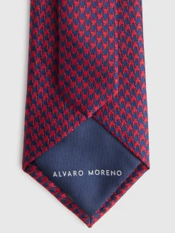 Alvaro Moreno Corbatas|Corbatas|CORBATA JACQUARD MF Rojo