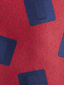 Alvaro Moreno Corbatas|Corbatas|CORBATA JACQUARD MF Rojo