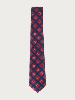 Alvaro Moreno Corbatas|Corbatas|CORBATA JACQUARD MF Rojo