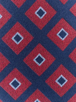 Alvaro Moreno Corbatas|Corbatas|CORBATA JACQUARD MF Rojo
