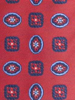Alvaro Moreno Corbatas|Corbatas|CORBATA JACQUARD MF Rojo