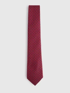Alvaro Moreno Corbatas|Corbatas|CORBATA JACQUARD MF Rojo
