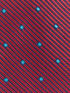 Alvaro Moreno Corbatas|Corbatas|CORBATA JACQUARD MF Rojo