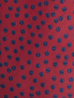 Alvaro Moreno Corbatas|Corbatas|CORBATA JACQUARD MF Rojo