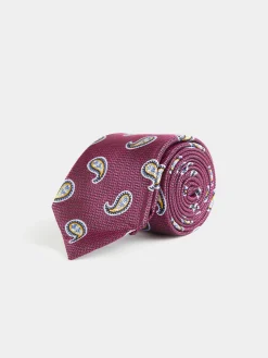 Alvaro Moreno Corbatas|Corbatas|CORBATA JACQUARD MF Rosa